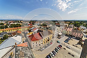 Litovel - PÃâ¢emysl Otakar Square from the tower